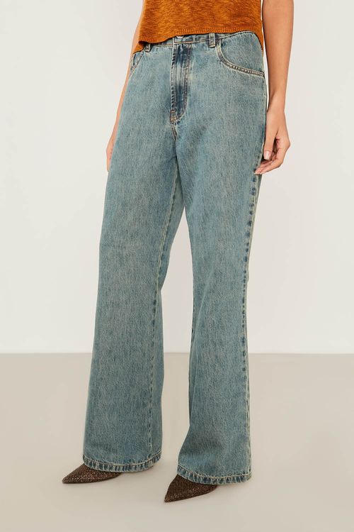 Calça Jeans 5 Bolsos - Jeans