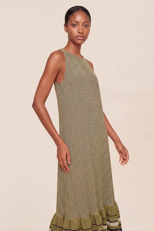 Vestido Malha Estampa Belle - Est Belle