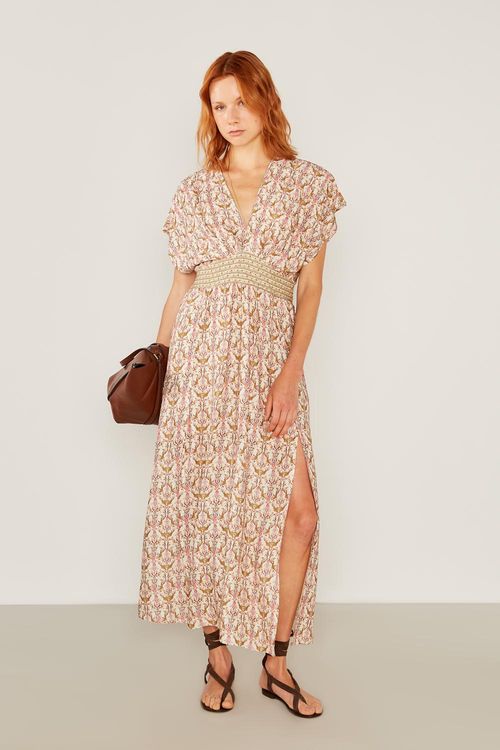 Vestido Manga Estampa Kami - Kami
