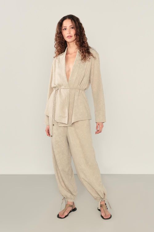 Blusa Tunisia - Areia