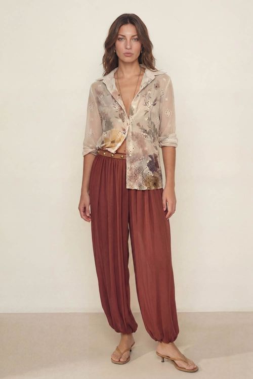 Camisa Estampa Jasmin - Est Jasmim